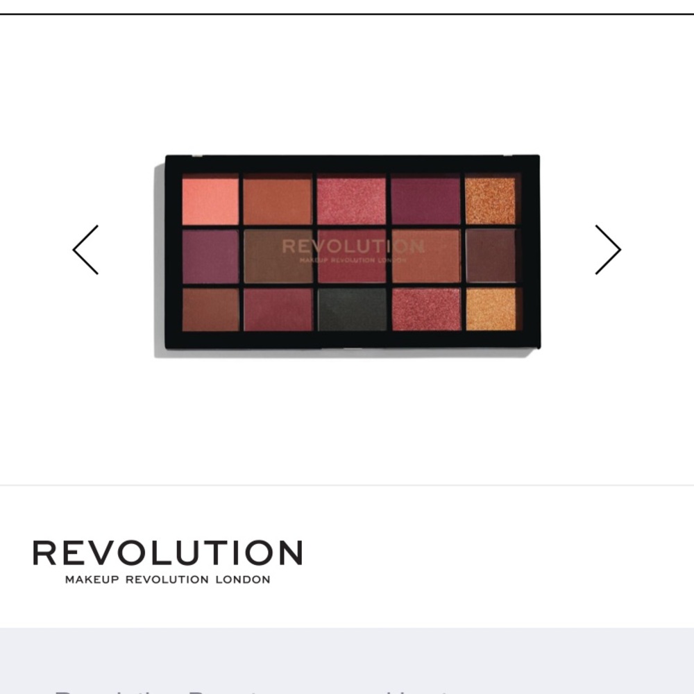 Makeup revolution palette